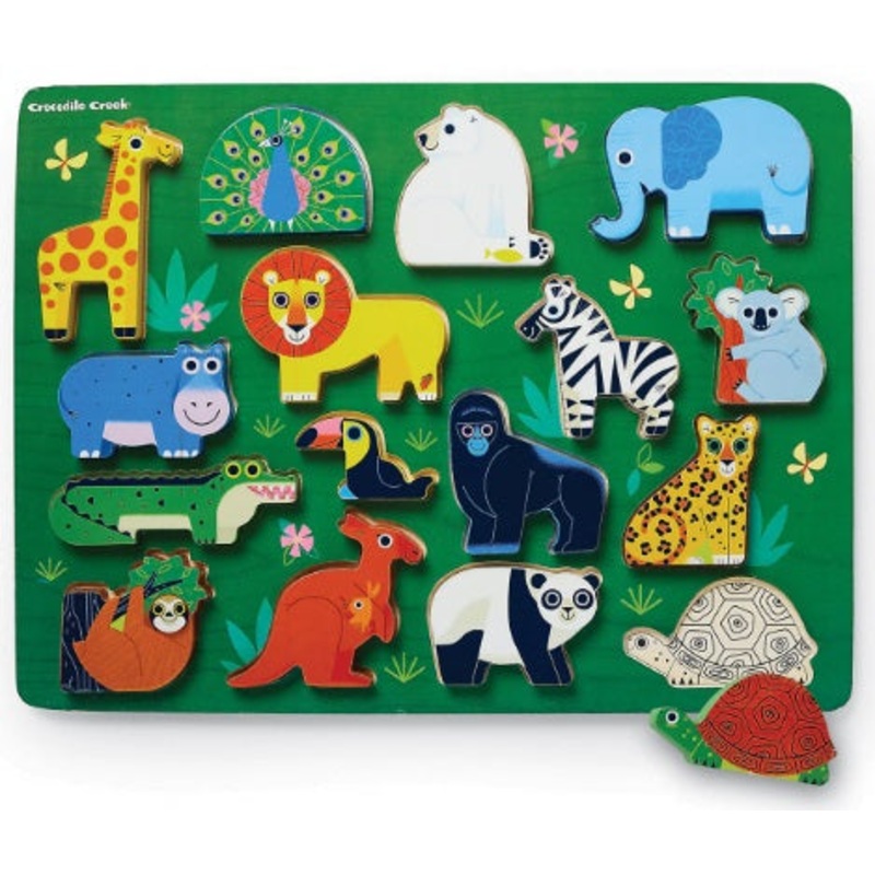 Let's Play 16pc Zoo Puzzle