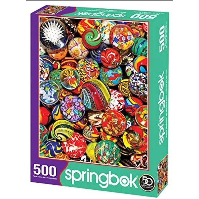 Marble Madness 500pc Puzzle
