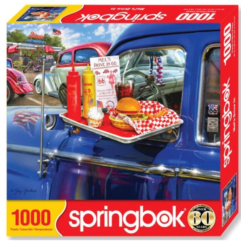 Mel's Diner 1000pc Puzzle