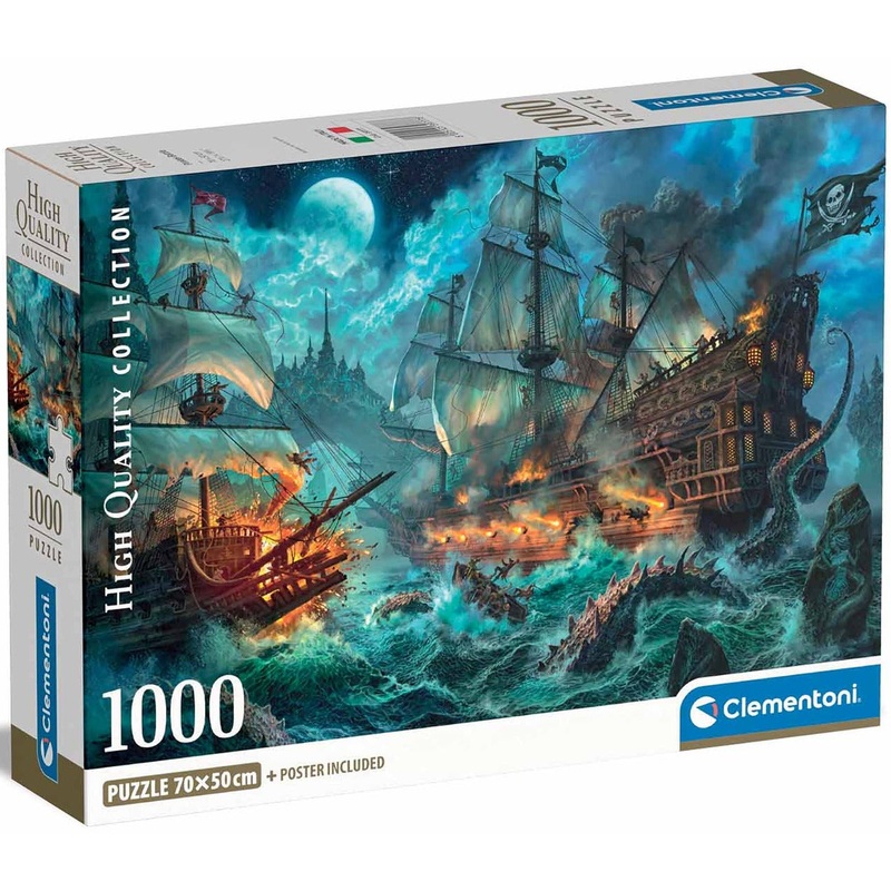 Pirates Battle 1000pc Puzzle