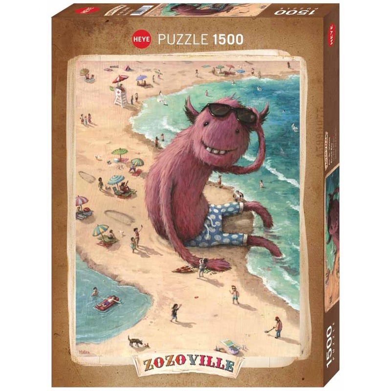 Zozoville Beach Boy 1500pc Puzzle