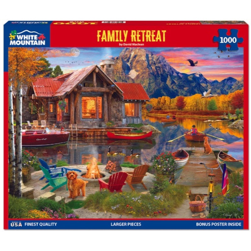 Family Retreat 1000pc Puzzle