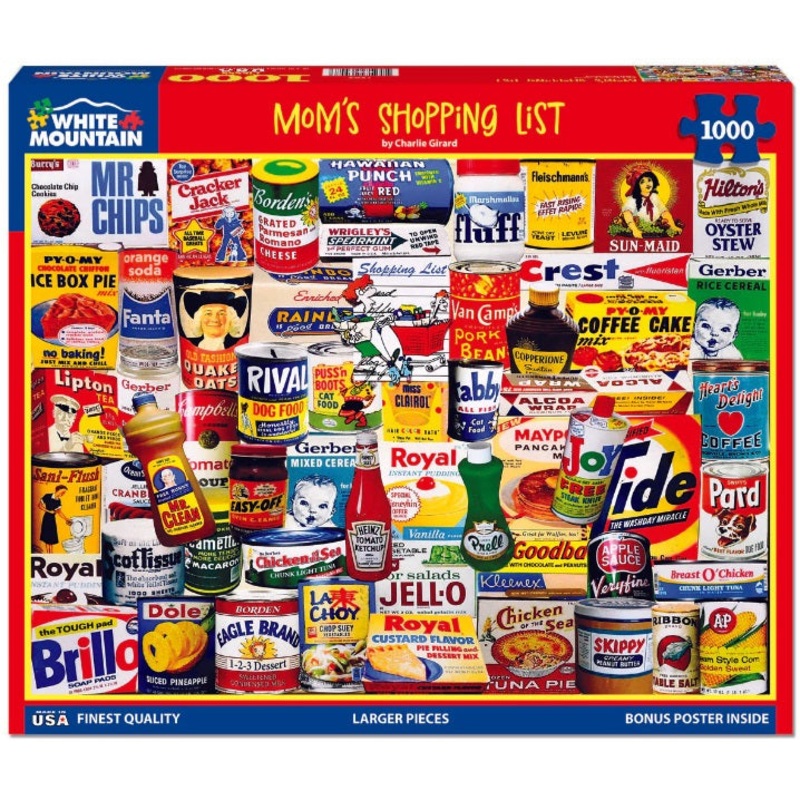 Mom' Shopping List 1000pc Puzzle