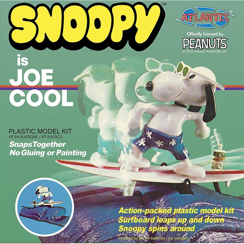 1/35 Snoopy Joe Cool Surfing Snap Model Kit