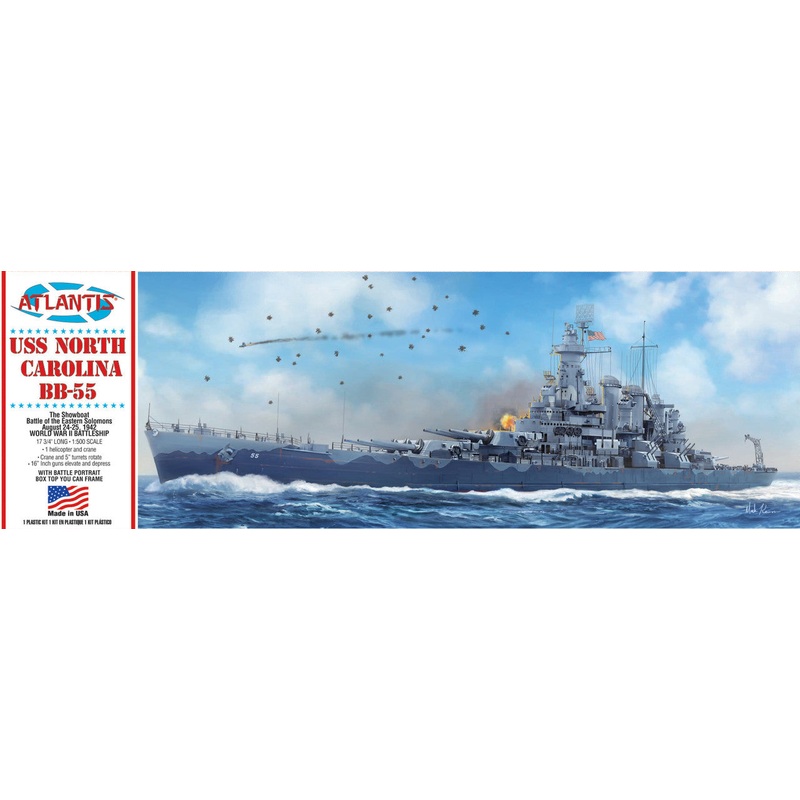 1/500 USS North Carolina BB-55