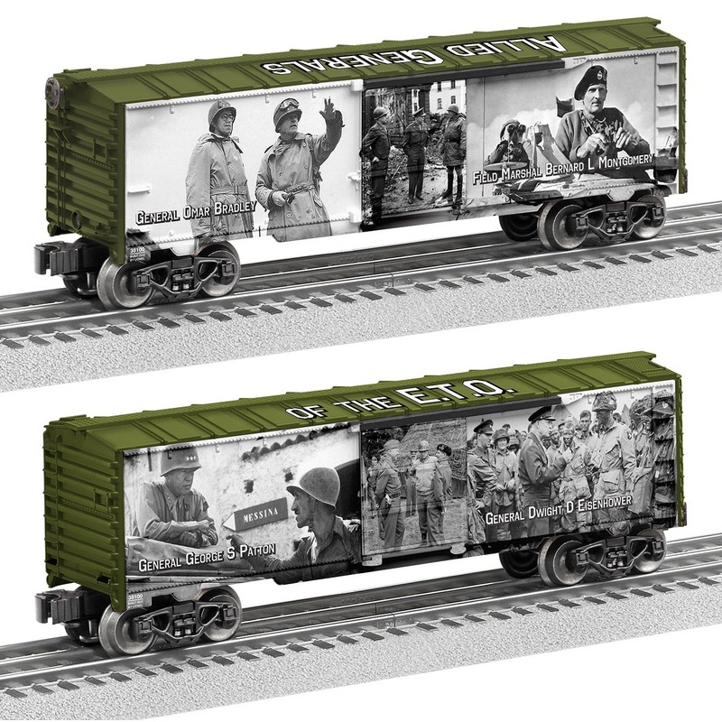 O WWII Generals Boxcar
