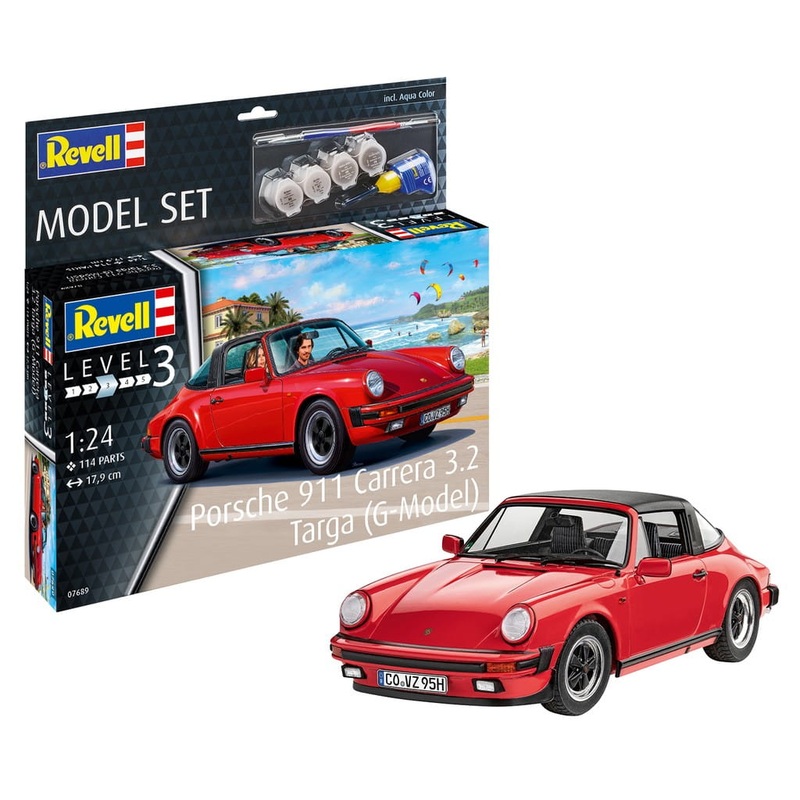 1/24 Porsche 911G with Paint and Glue