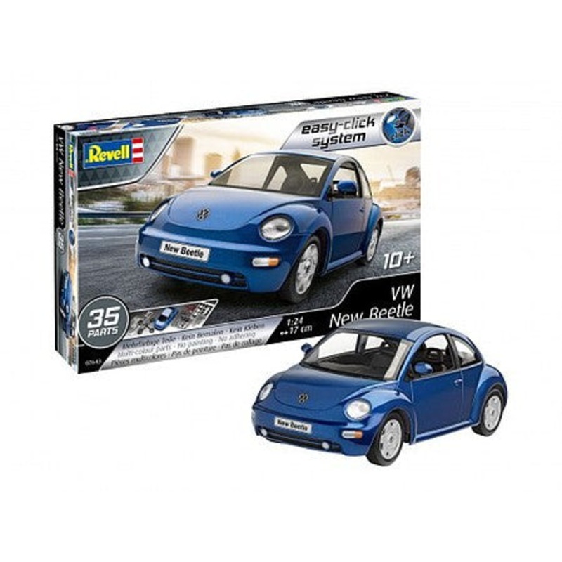 1/24 VW New Beetle Car Snap Together