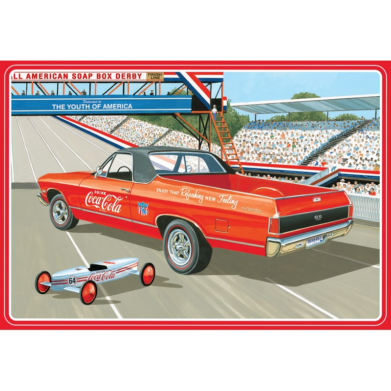 1/25 1968 Chevy El Camino SS Coca Cola