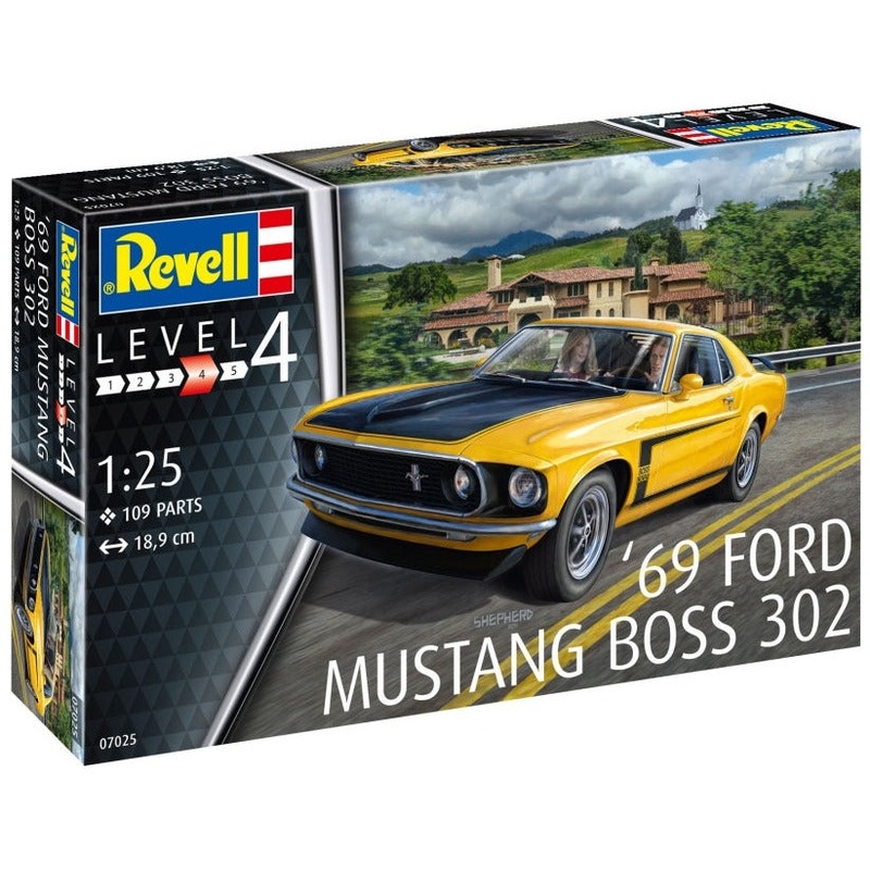 1/25 1969 Ford Mustang Boss 302