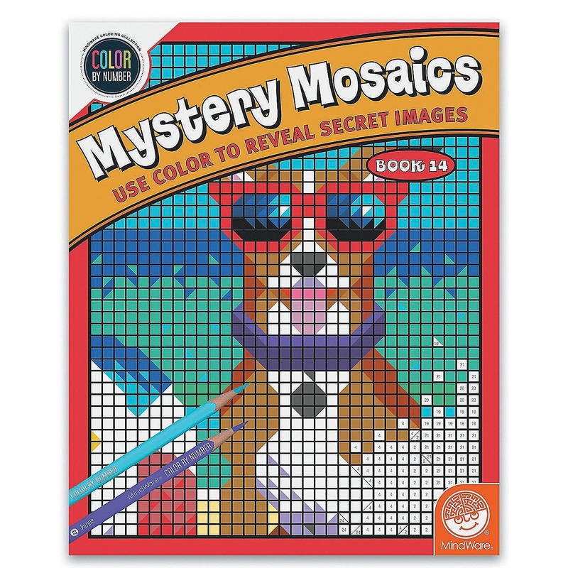Color Number Myster Mosaics 14