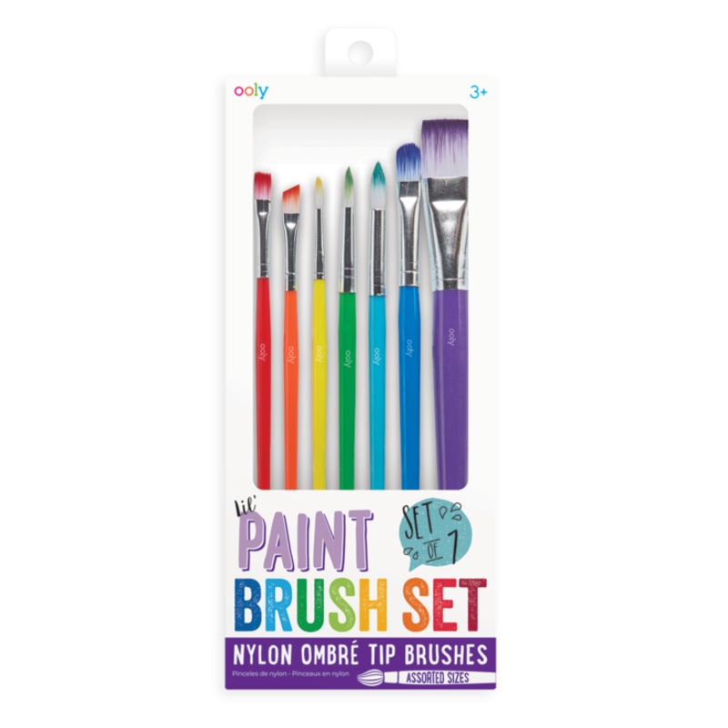 Lil Paint Brush Set - Set of 7