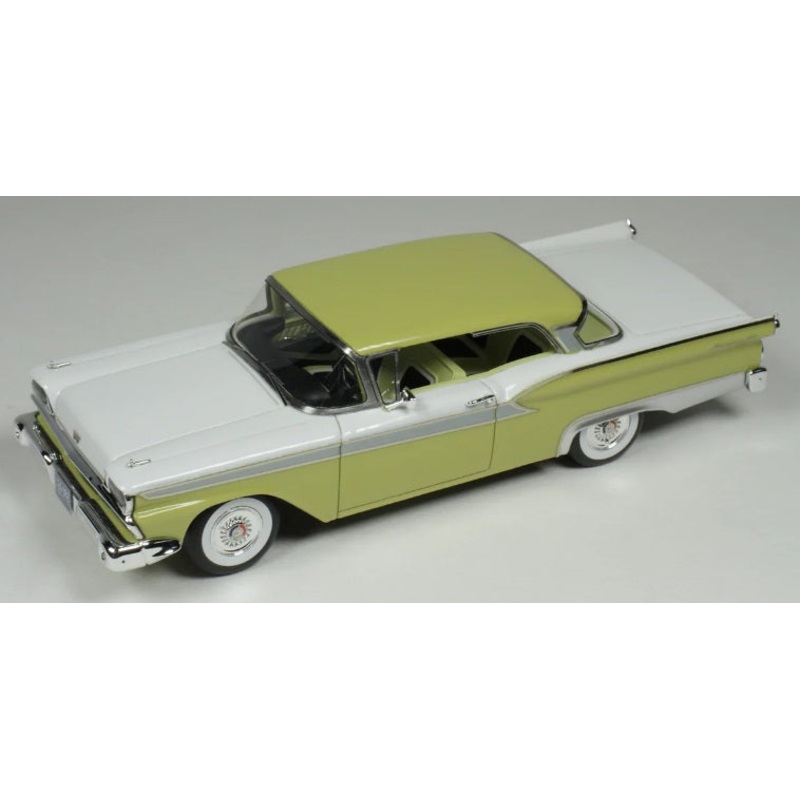 1/43 1959 Ford Fairlane 500 Inca Gold and White