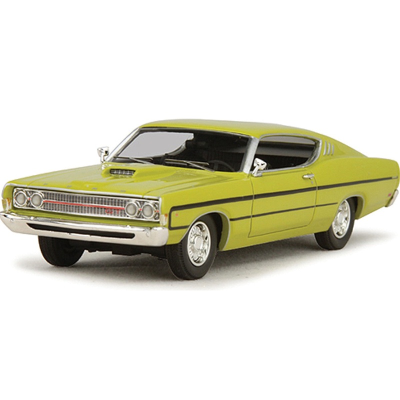 1/43 1969 Ford Torino GT SportsRoof Yellow