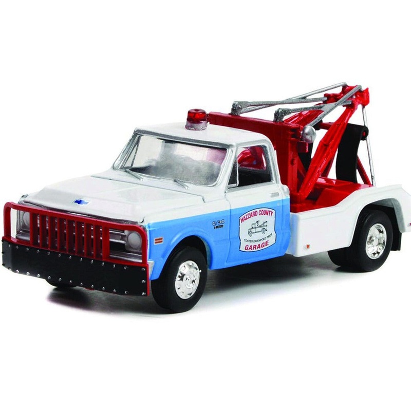 1/64 1969 Chevrolet C-30 Dually Wrecker - Hazzard County Garage