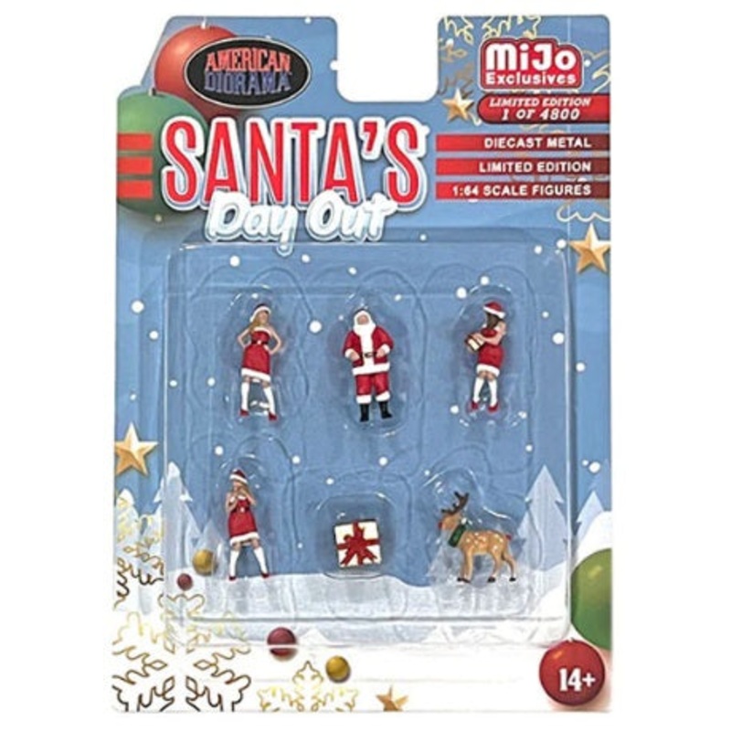 1/64 Santa's Day Out Figures