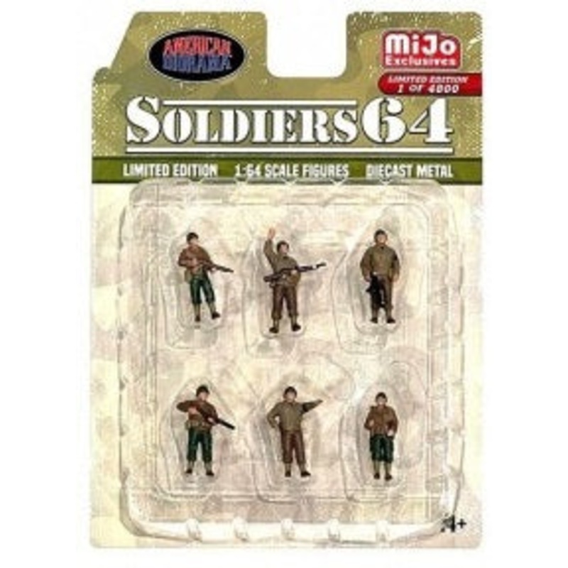 1/64 Soldiers 64 Figure Set