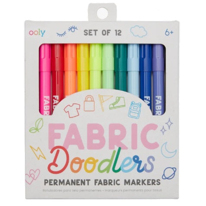 Fabric Doodle Markers (12)