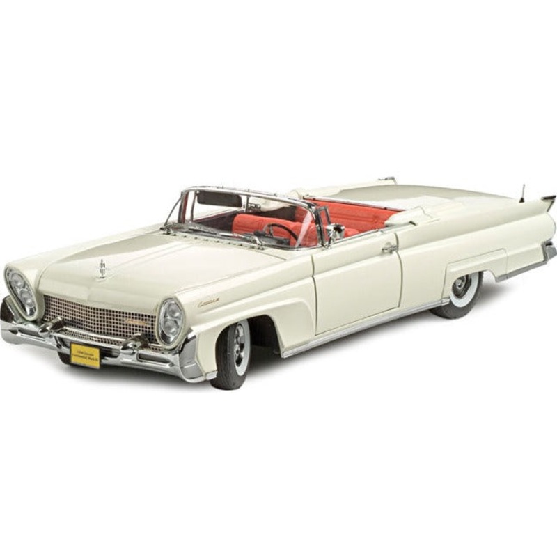 1/18 1958 Lincoln Continental MKIII Convertible White