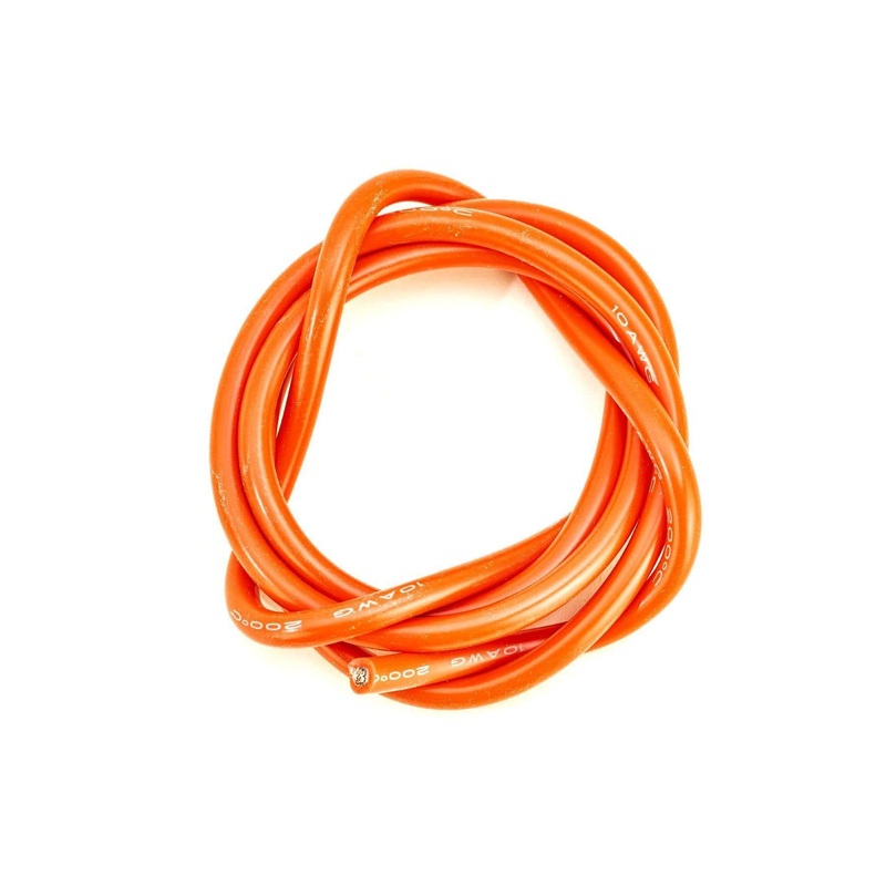 BenchCraft 10 Gauge Silicone Wire - Red (1 Meter)