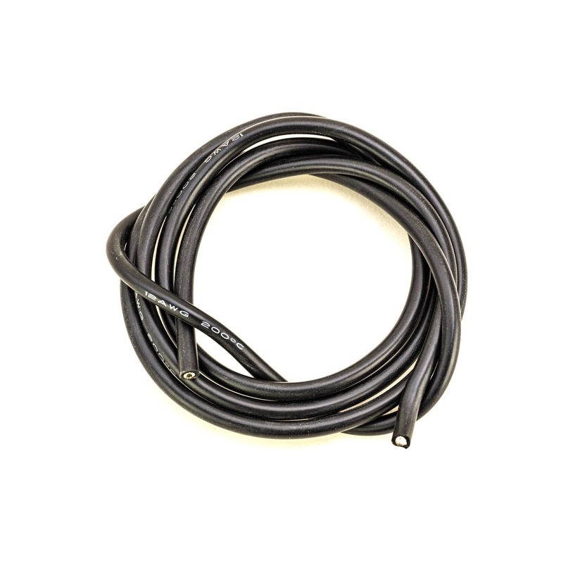 BenchCraft 12 Gauge Silicone Wire - Black (1 Meter)