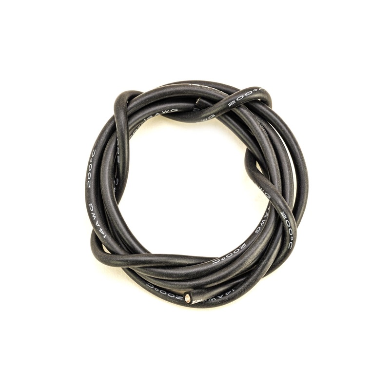 BenchCraft 14 Gauge Silicone Wire - Black (1 Meter)