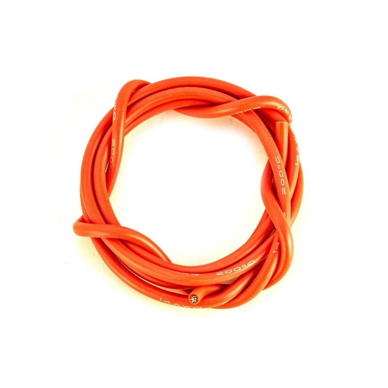 BenchCraft 14 Gauge Silicone Wire - Red (1 Meter)