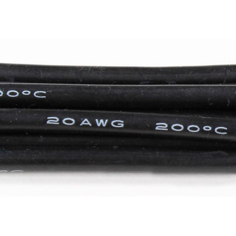 BenchCraft 20 Gauge Silicone Wire - Black (1 Meter)