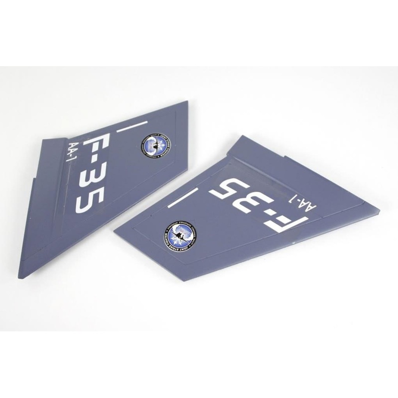 Freewing 70mm EDF F-35 V2 Vertical Stabilizer Set