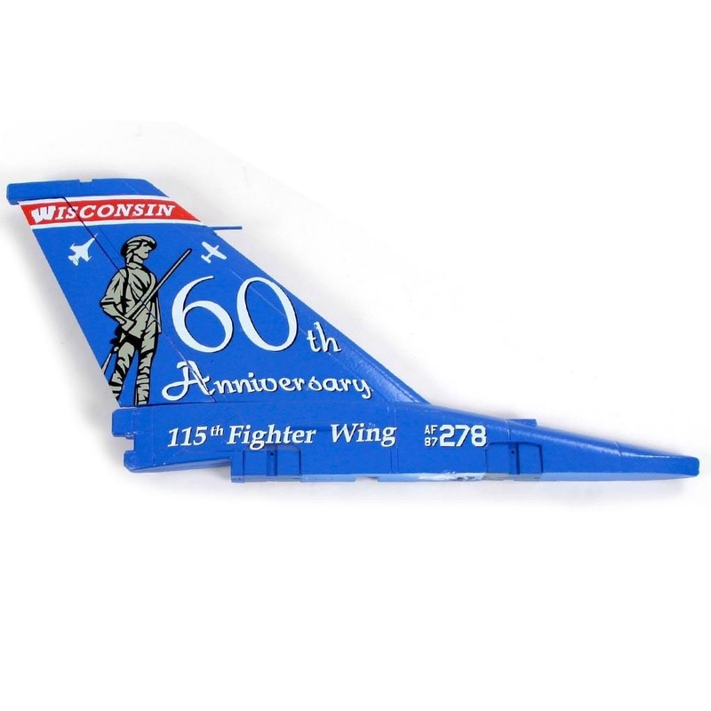 Freewing 90mm F-16C 60th Anniversary Vertical Stabilizer