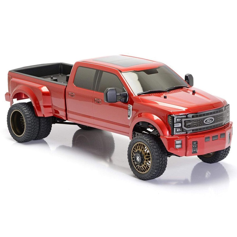 CEN Racing Ford F450 Red Candy Apple 4x4 1/10 Scale Solid Axle 4WD Truck - RTR
