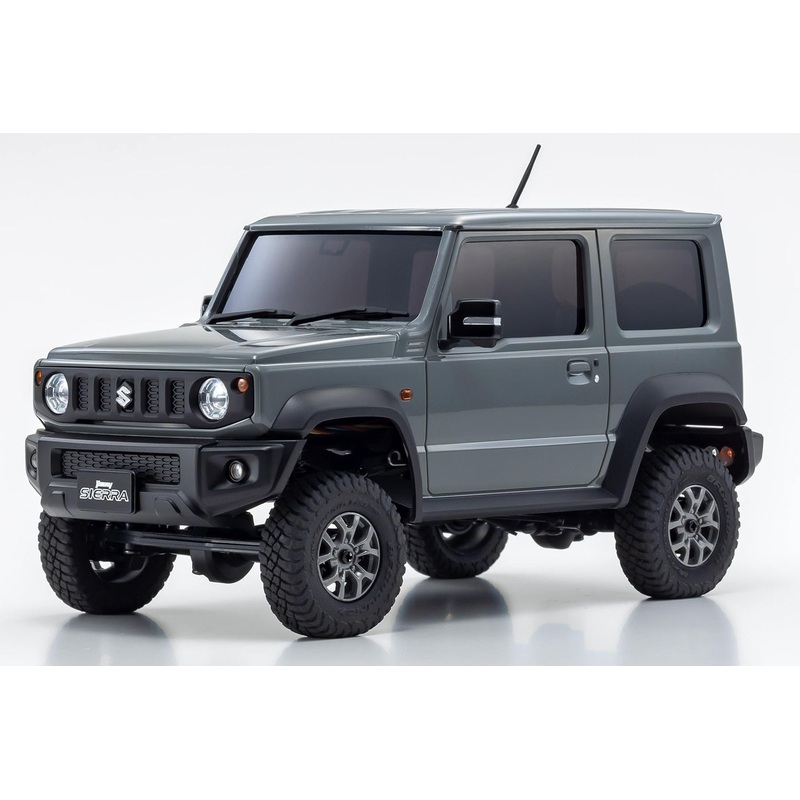 Kyosho Mini-Z 4X4 Suzuki Jimny Sierra APIO Gray Crawler Readyset 1/24 Scale 4WD Truck - RTR