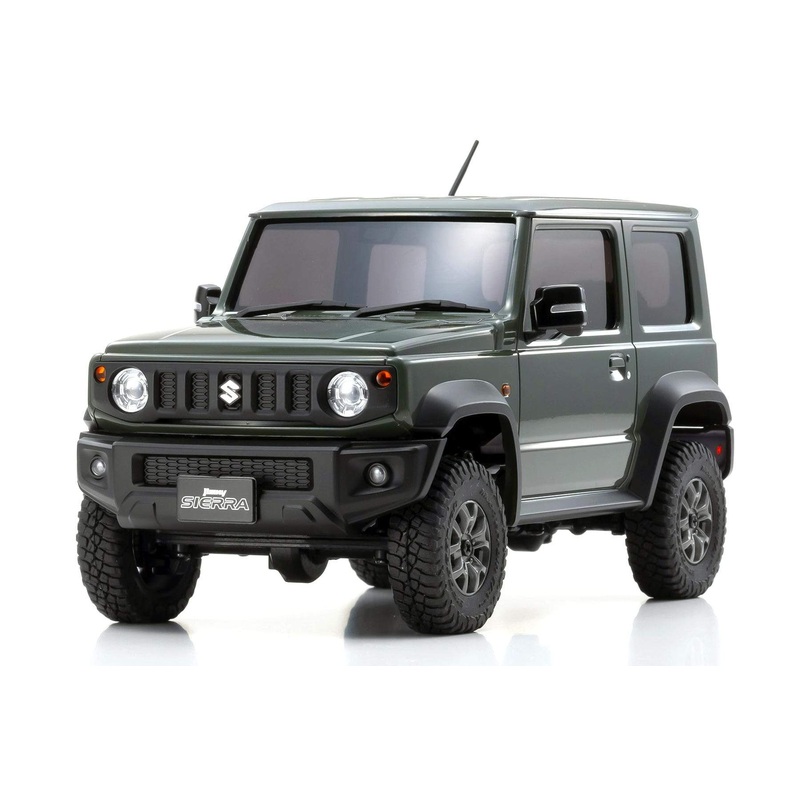 Kyosho Mini-Z 4x4 Suzuki Jimny Sierra Jungle Green MX-01 Crawler Readyset 1/27 Scale 4WD Truck - RTR