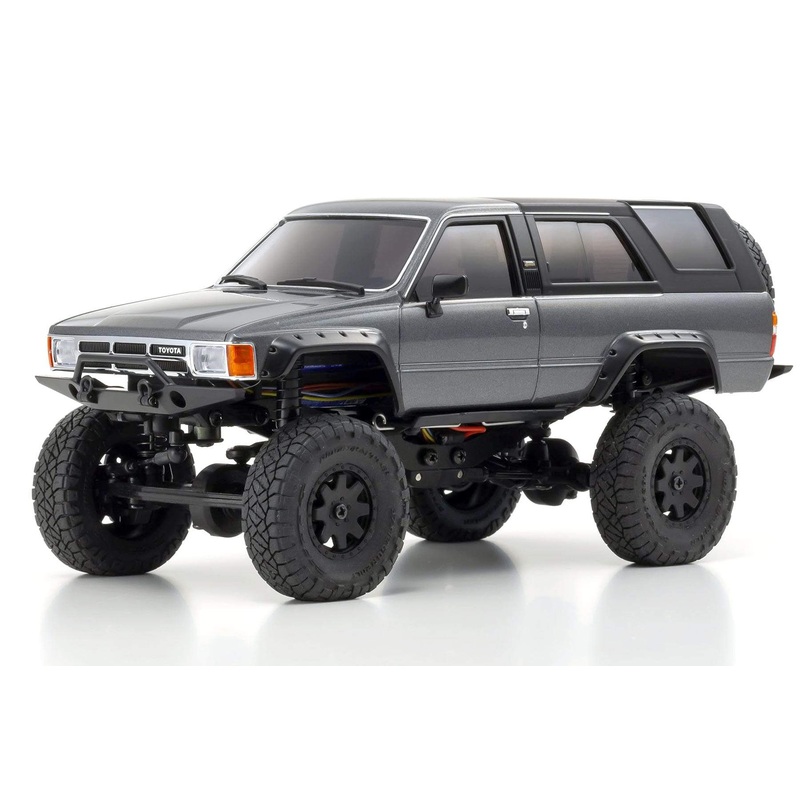 Kyosho Mini-Z 4X4 Toyota 4 Runner Dark Metallic Grey Crawler Readyset 1/24 Scale 4WD Truck - RTR