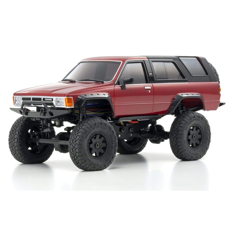 Kyosho Mini-Z 4X4 Toyota 4 Runner Metallic Red Crawler Readyset 1/24 Scale 4WD Truck - RTR