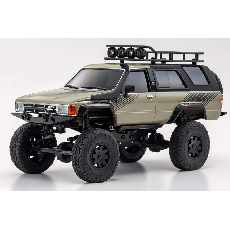 Kyosho Mini-Z Sand 4Runner with Roof Rack Readyset 1/27 Scale AWD 4X4 - RTR