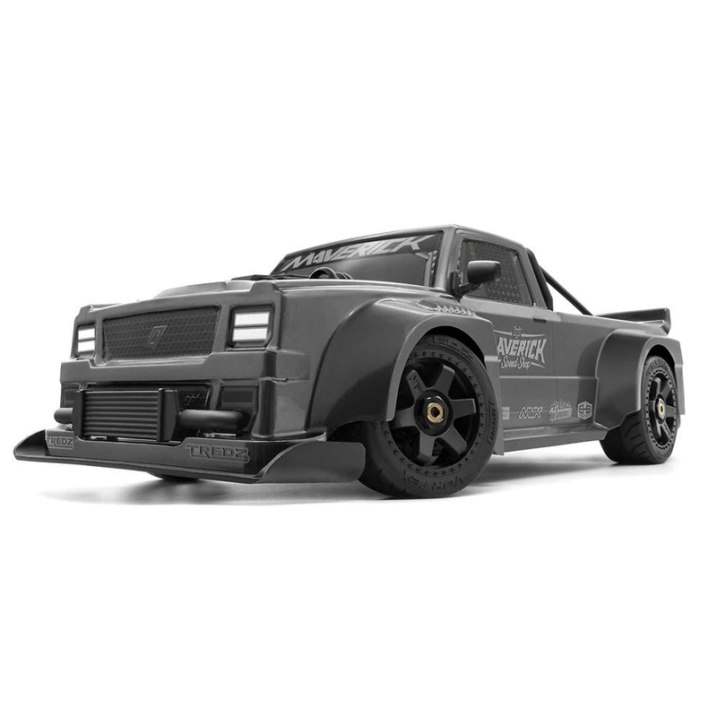Maverick QuantumR Flux Grey 1/8 Scale 4WD Race Truck - RTR