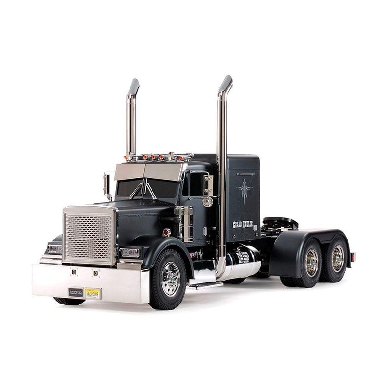 Tamiya Grand Hauler Black Edition 1/14 Scale Semi Truck - KIT