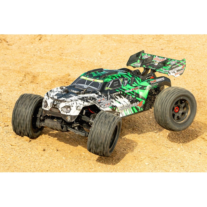 Team Corally Kagama4 4S Green 1/8 Scale 4WD Monster Truck - RTR