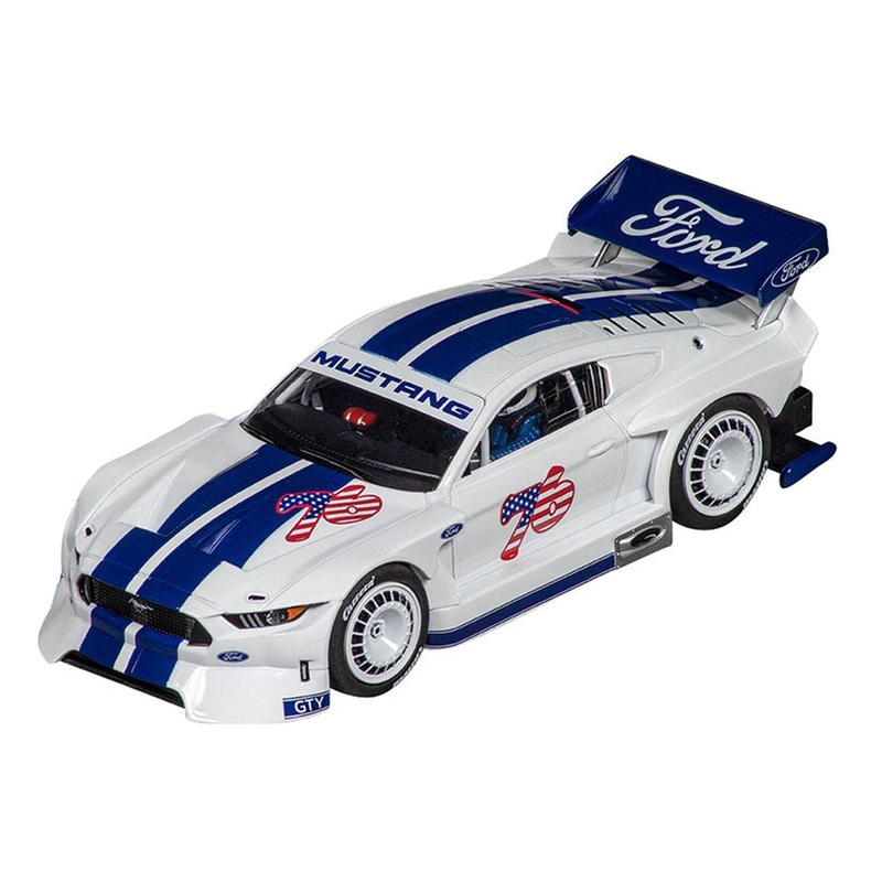 Carrera 1/32 Scale Ford Mustang GTY No.76 Slot Car