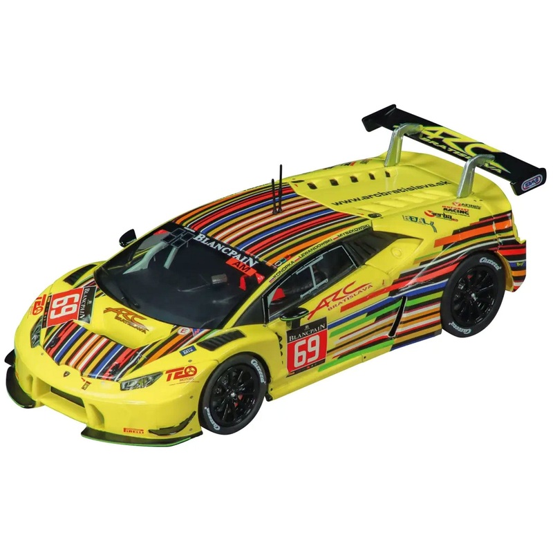 Carrera 1/32 Scale Lamborghini Huracn GT3 ARC Bratislava No.69 24H Spa 2016 Digital Slot Car