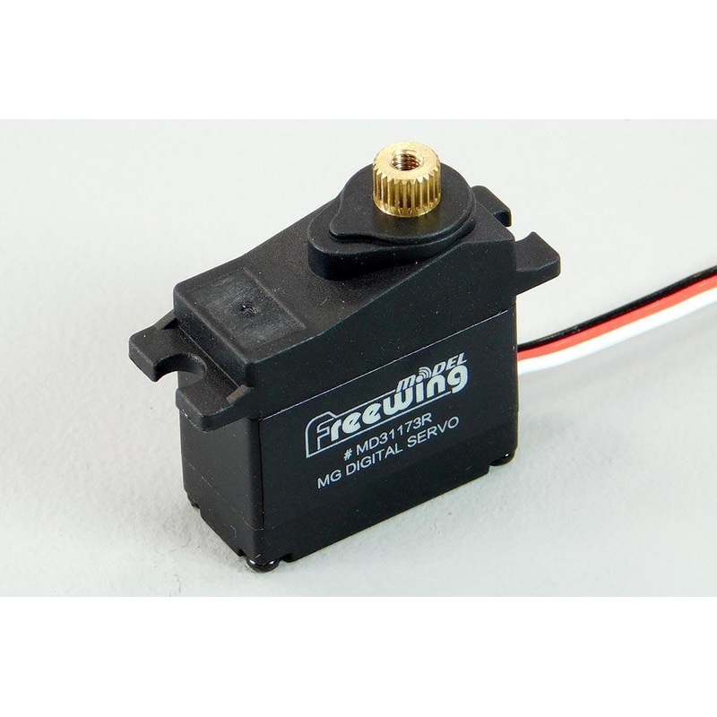 Freewing 17g Digital Hybrid Metal Gear Reverse Servo with 300mm (12") Lead