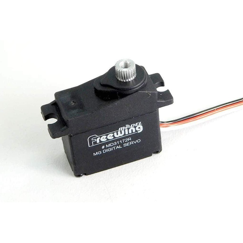 Freewing 17g Digital Metal Gear Reverse Servo with 100mm (4") Lead