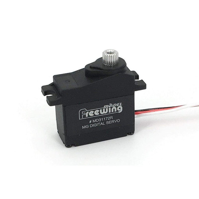 Freewing 17g Digital Metal Gear Reverse Servo with 200mm (7.8") Lead