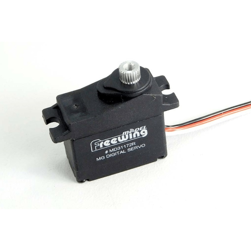 Freewing 17g Digital Metal Gear Reverse Servo with 550mm (22") Lead