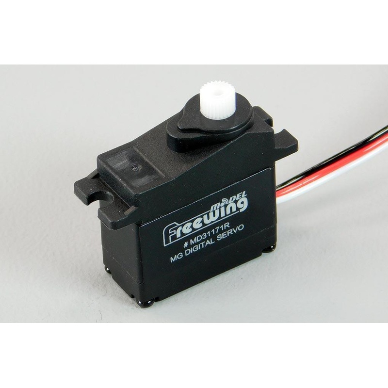 Freewing 17g Digital Reverse Servo with 100mm (4") Lead