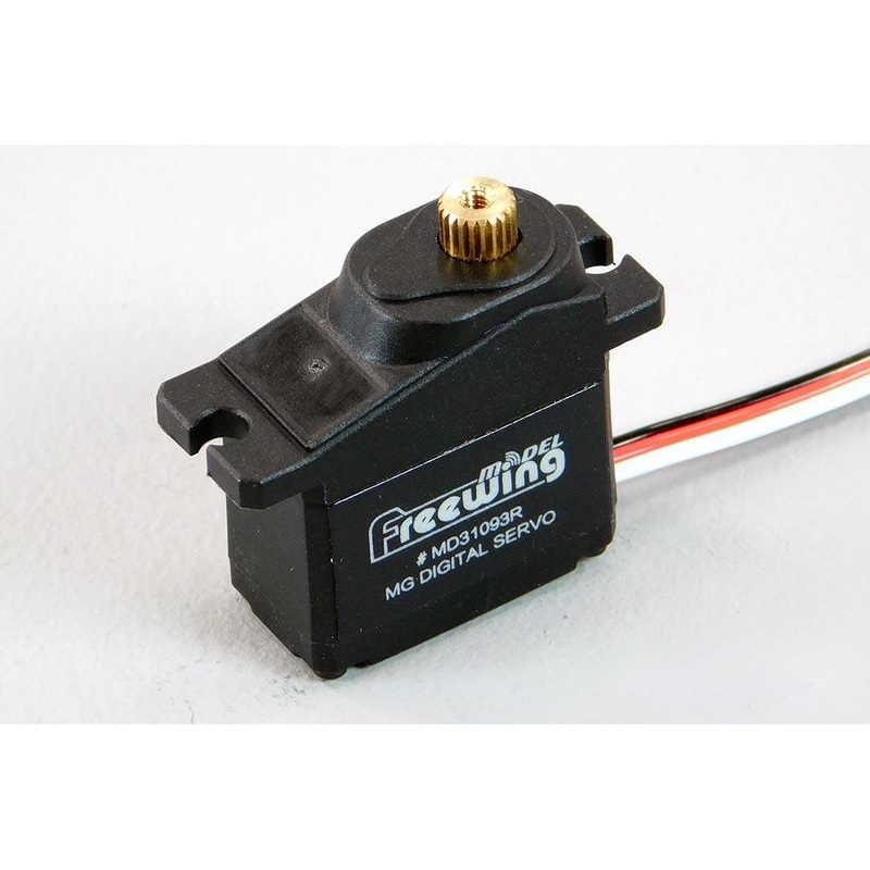 Freewing 9g Digital Hybrid Metal Gear Reverse Servo with 100mm (4") Lead