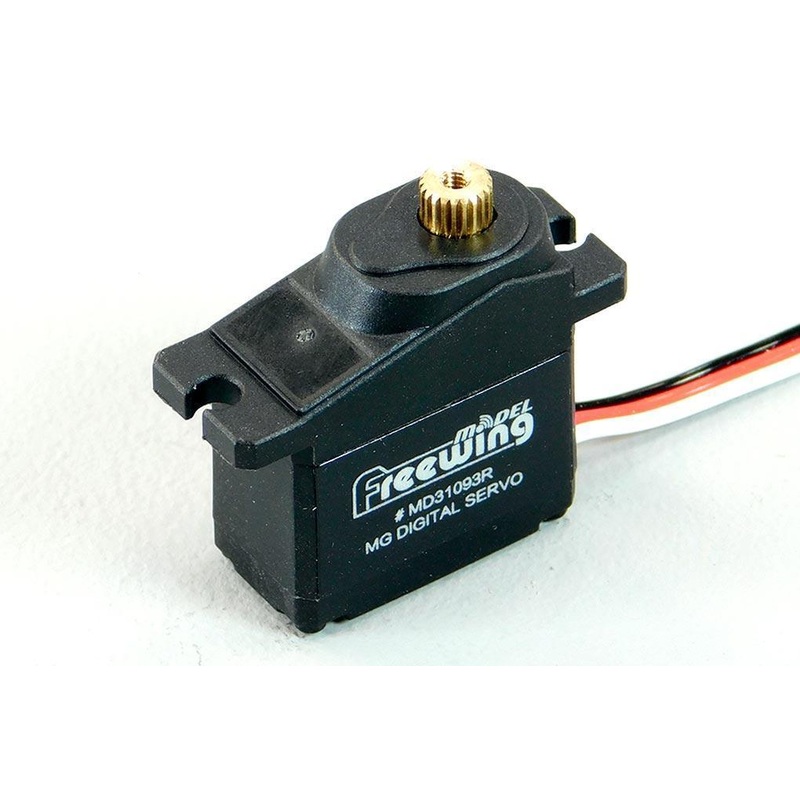 Freewing 9g Digital Hybrid Metal Gear Reverse Servo with 300mm (12") Lead