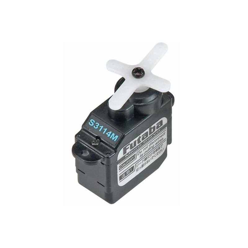 Futaba S3114M High Torque Nylon Gear Sub-Micro Servo with Micro Plug