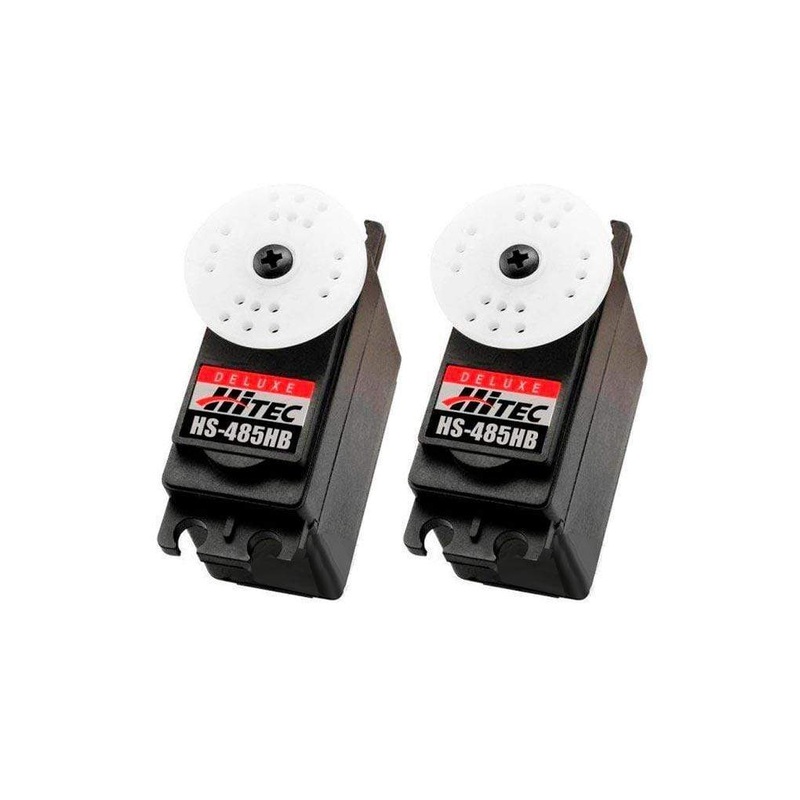 Hitec HS-485HB Deluxe Ball Bearing Karbonite Gear Standard Servo Airplane Multi-Pack (2 Servos)